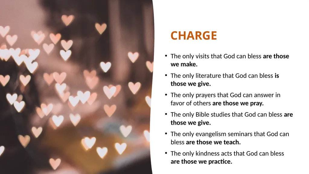SEVEN STEPS for Sharing Jesus SEMINAR PREPARED BY - slide 28 of 28