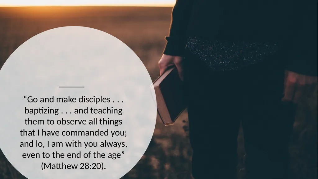 SEVEN STEPS for Sharing Jesus SEMINAR PREPARED BY - slide 25 of 28
