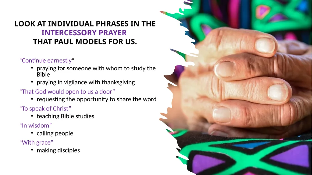 SEVEN STEPS for Sharing Jesus SEMINAR PREPARED BY - slide 8 of 28