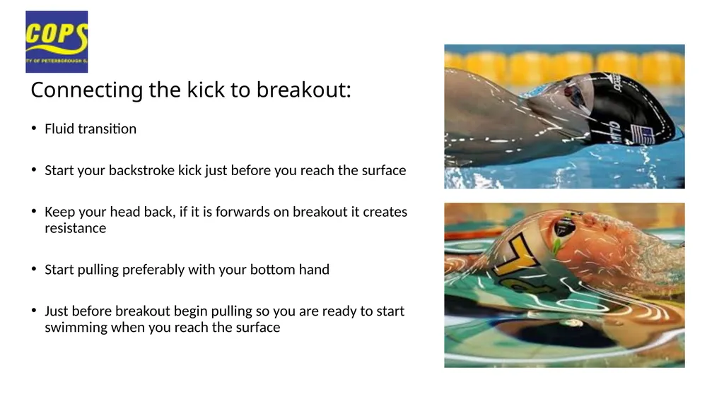 The basic backstroke technique Eve wright Best - slide 17 of 24