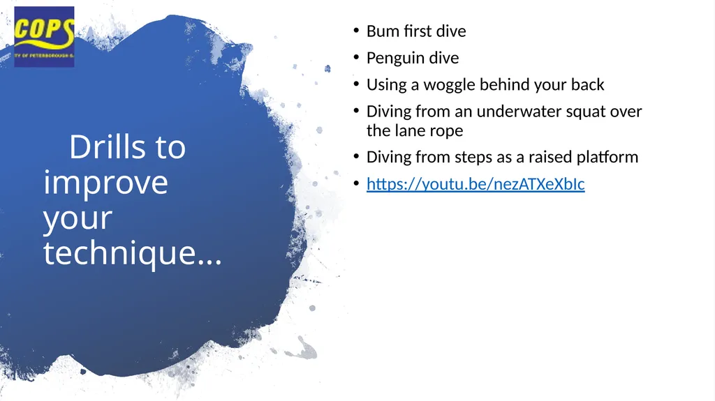 The basic backstroke technique Eve wright Best - slide 20 of 24