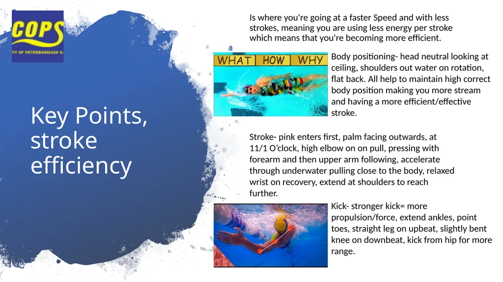 The basic backstroke technique Eve wright Best - slide 7 of 24
