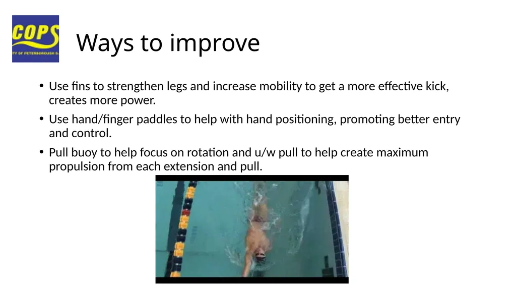The basic backstroke technique Eve wright Best - slide 10 of 24