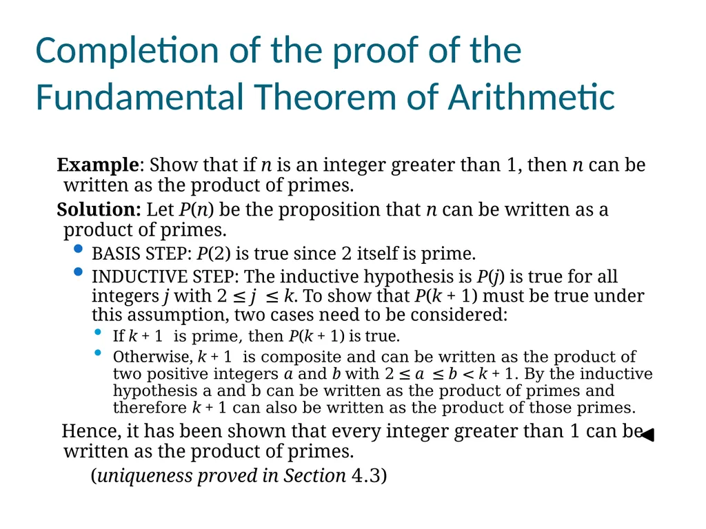 Induction and recursion Chapter 5 Copyright © - slide 28 of 74