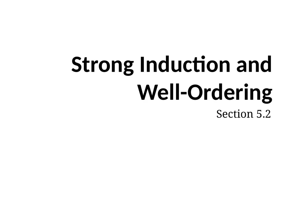 Induction and recursion Chapter 5 Copyright © - slide 22 of 74