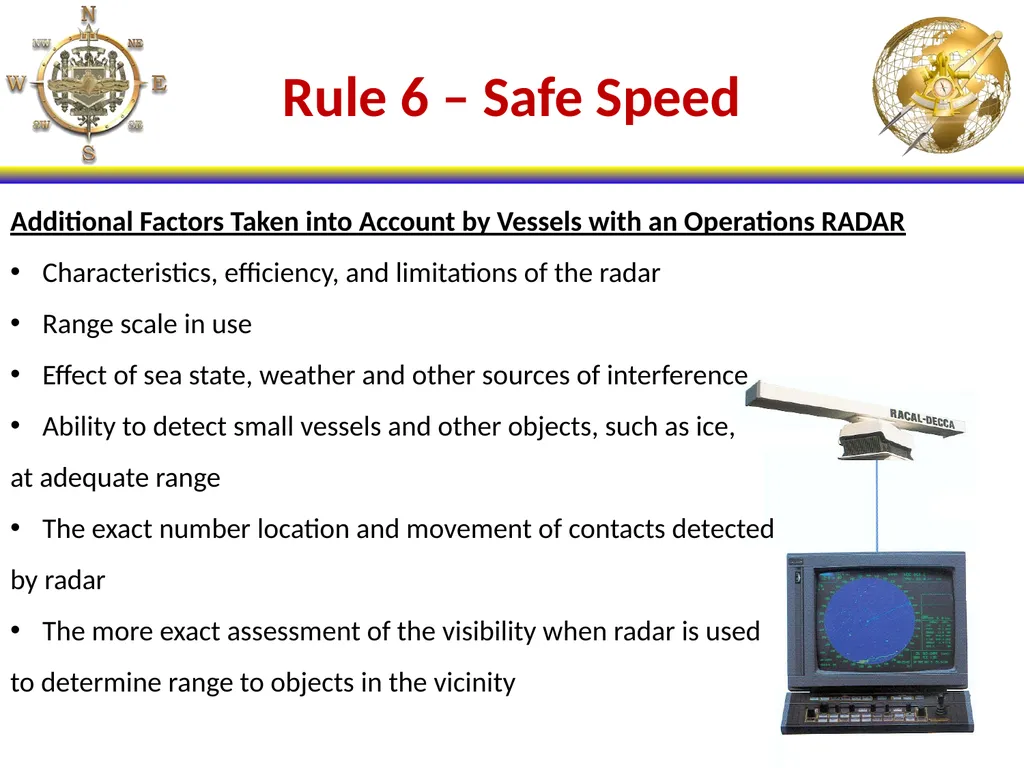NS101 Rules of the Road (1-19) Enabling Objectives - slide 14 of 39