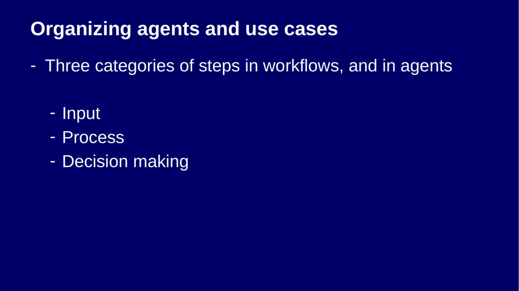 Agents in Drug Discovery – A few Thoughts Andreas - slide 25 of 31