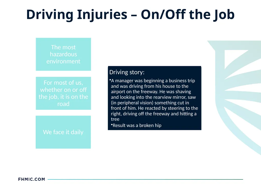 Driver Safety Driving Safety How safe are our - slide 4 of 12
