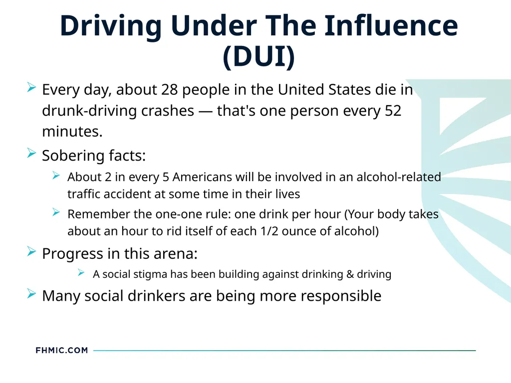 Driver Safety Driving Safety How safe are our - slide 6 of 12