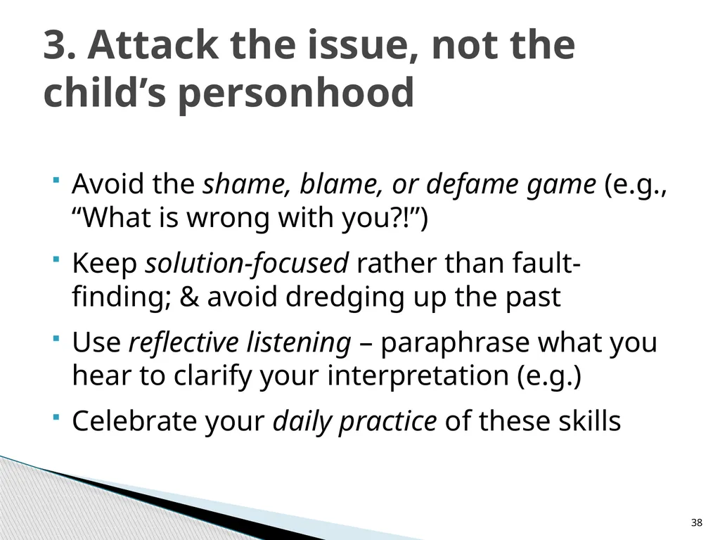 Teaching Children Self-Regulation of Anger: A - slide 38 of 41