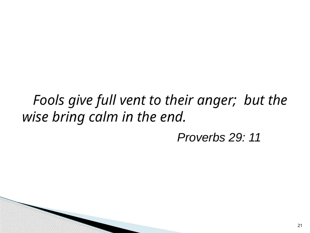 Teaching Children Self-Regulation of Anger: A - slide 21 of 41