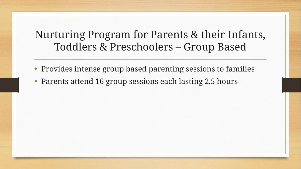 Nurturing Parenting Programs® Evidence-Based - slide 34 of 55