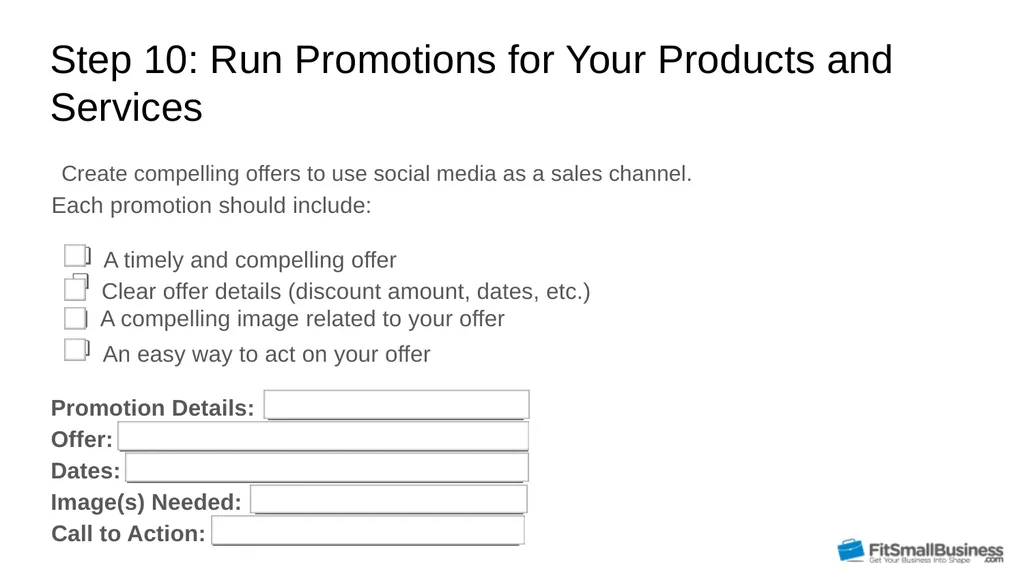 Social Media Marketing Strategy Template 11 Steps - slide 14 of 16