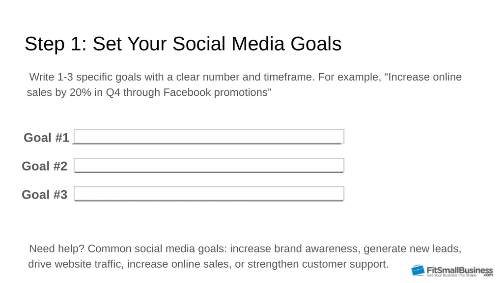 Social Media Marketing Strategy Template 11 Steps - slide 2 of 16