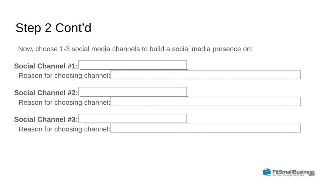 Social Media Marketing Strategy Template 11 Steps - slide 4 of 16