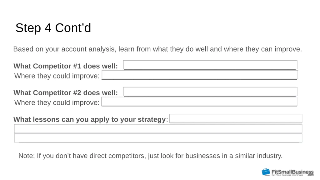 Social Media Marketing Strategy Template 11 Steps - slide 7 of 16