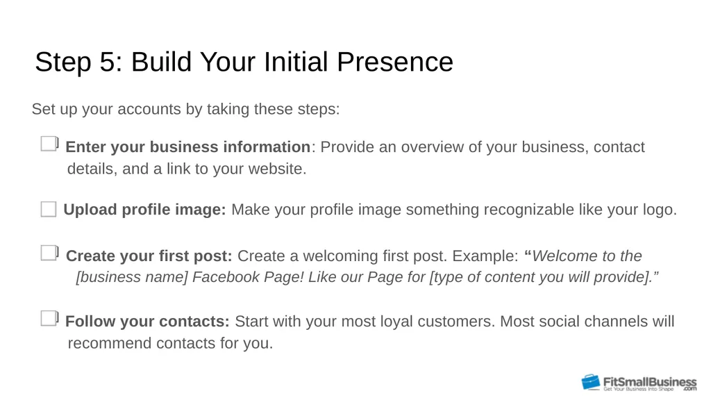 Social Media Marketing Strategy Template 11 Steps - slide 8 of 16