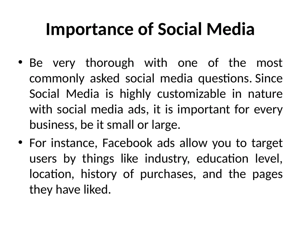 Social Media Interview Questions and Answers - slide 2 of 13