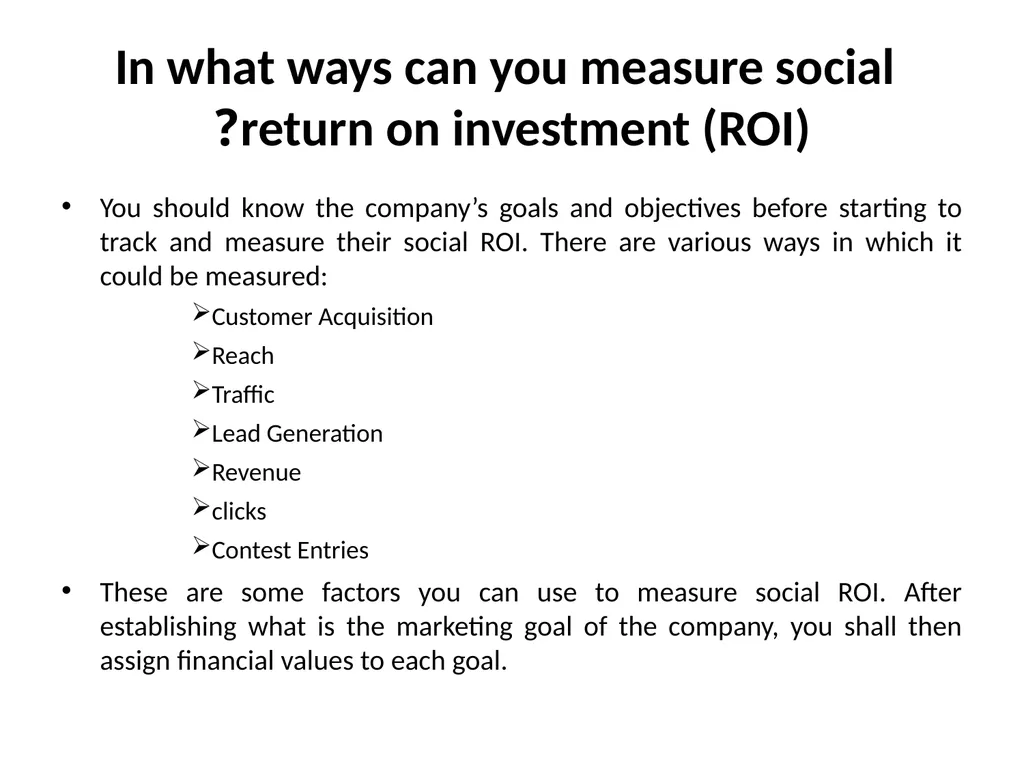 Social Media Interview Questions and Answers - slide 11 of 13