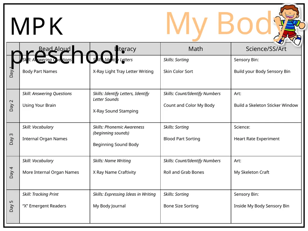 MPK preschool Calendar Apples MPK preschool: All - slide 6 of 39
