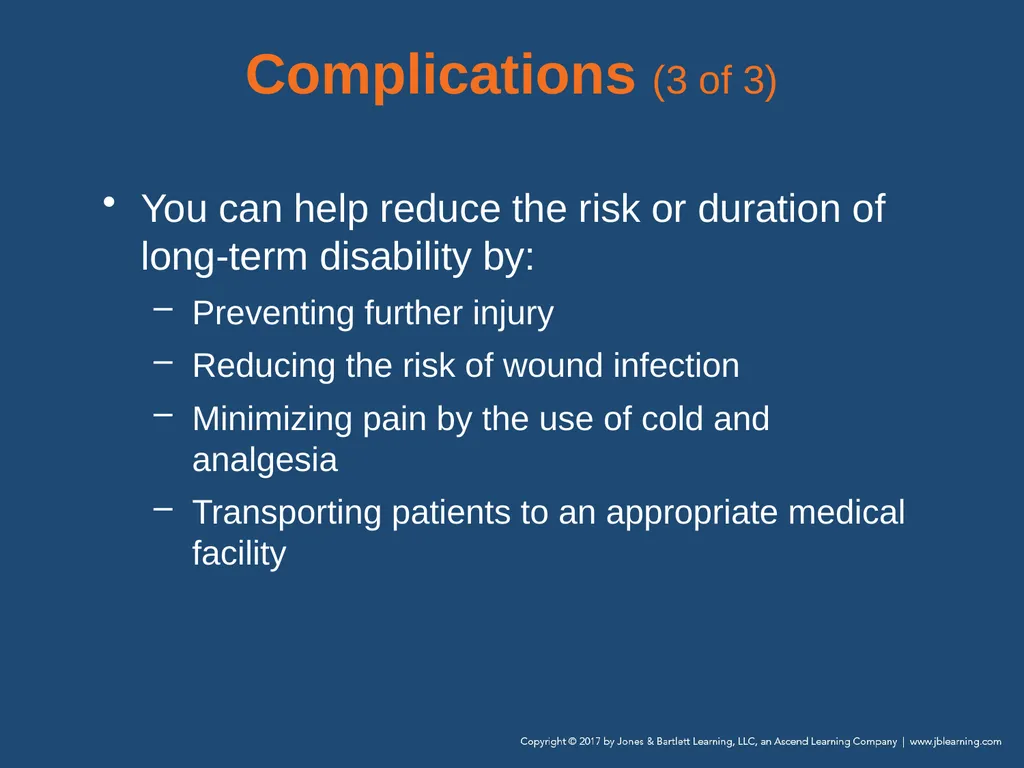 Chapter 31 Orthopaedic Injuries National EMS - slide 41 of 152