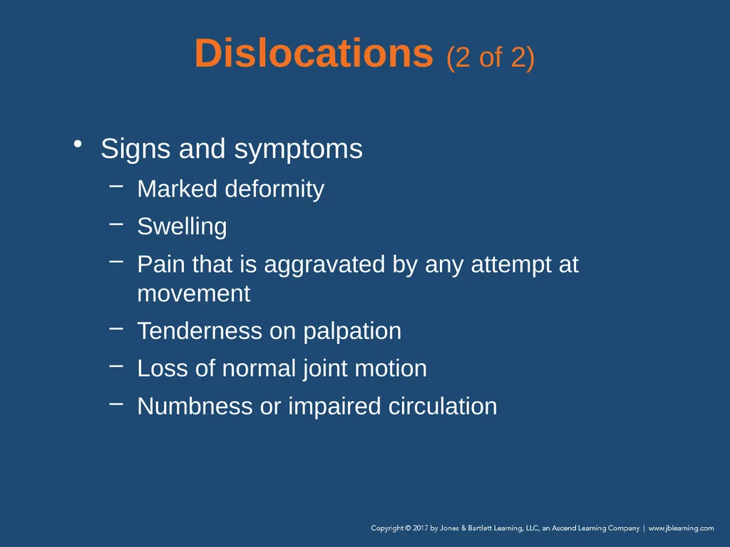 Chapter 31 Orthopaedic Injuries National EMS - slide 34 of 152