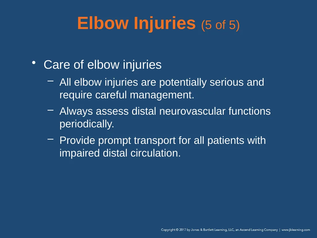 Chapter 31 Orthopaedic Injuries National EMS - slide 82 of 152