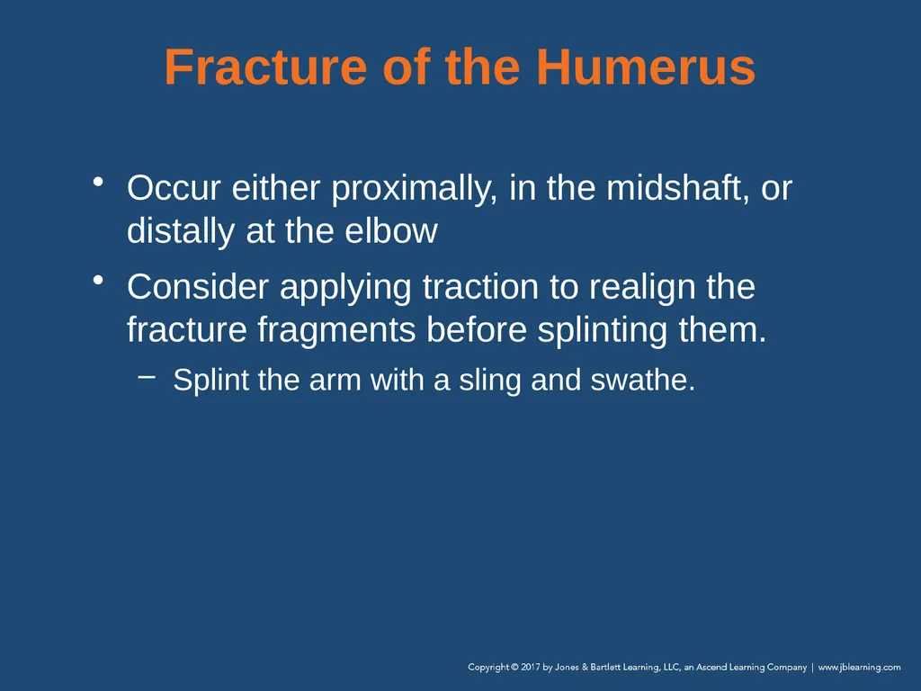 Chapter 31 Orthopaedic Injuries National EMS - slide 77 of 152