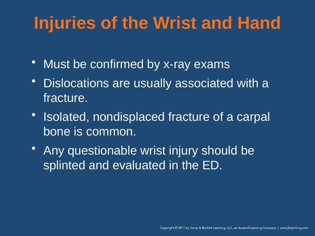 Chapter 31 Orthopaedic Injuries National EMS - slide 84 of 152