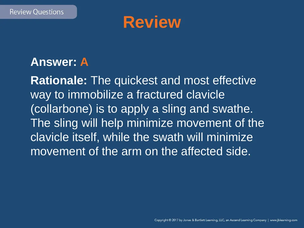 Chapter 31 Orthopaedic Injuries National EMS - slide 134 of 152
