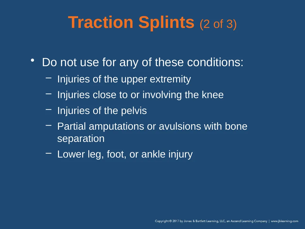 Chapter 31 Orthopaedic Injuries National EMS - slide 68 of 152
