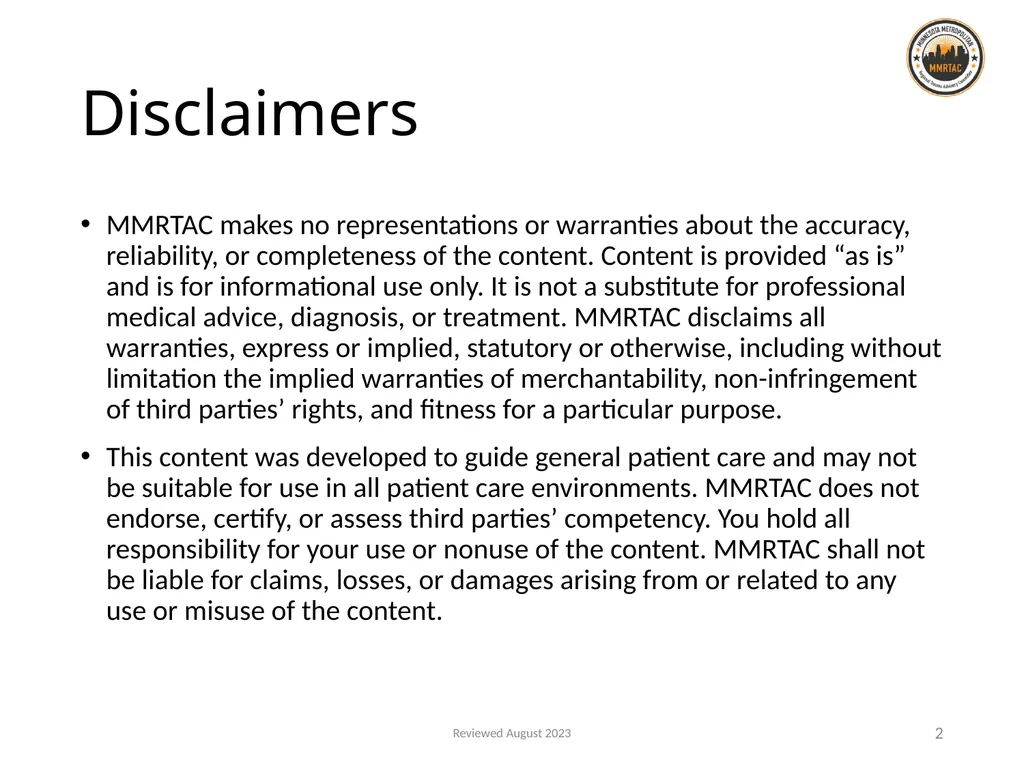 Pediatric Trauma Resources: Head and Neck 1 - slide 2 of 16