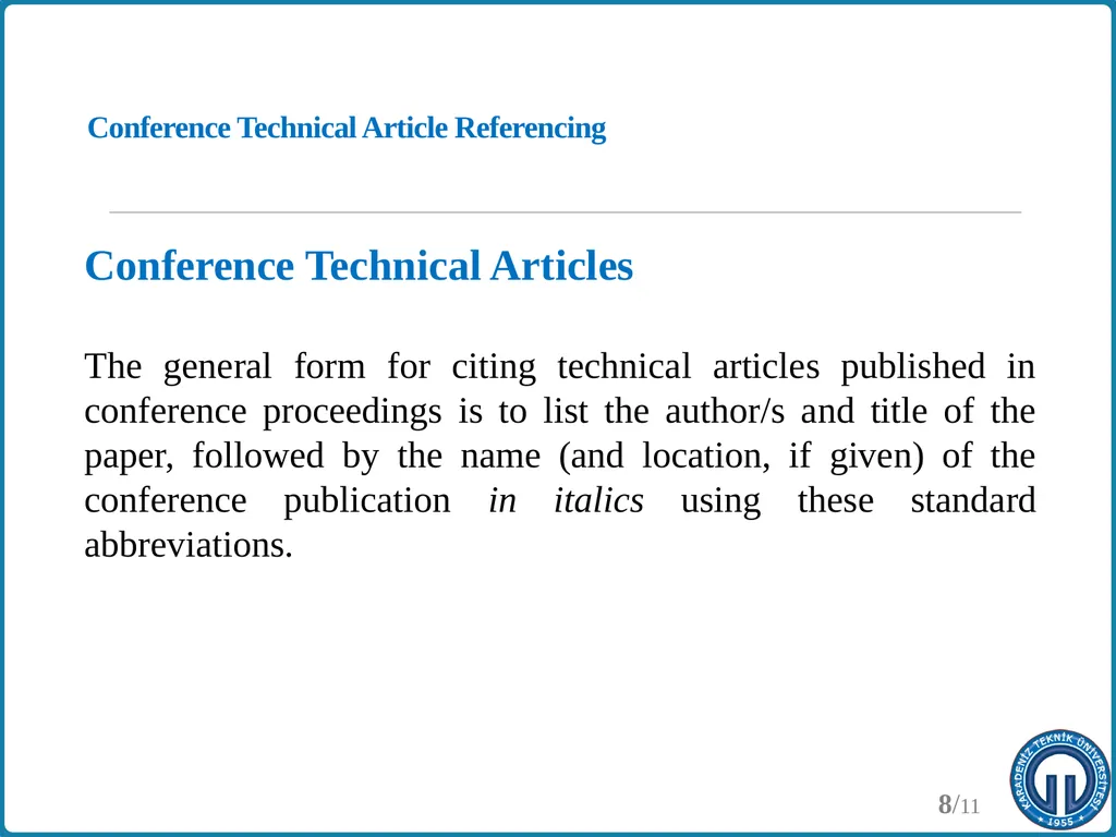 Writing Technical Reports Yrd. Doç. Dr. YUSUF - slide 8 of 19