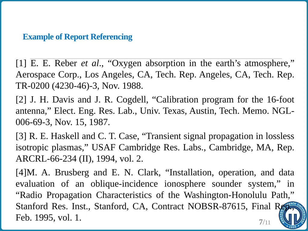 Writing Technical Reports Yrd. Doç. Dr. YUSUF - slide 7 of 19