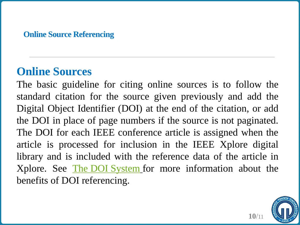 Writing Technical Reports Yrd. Doç. Dr. YUSUF - slide 10 of 19