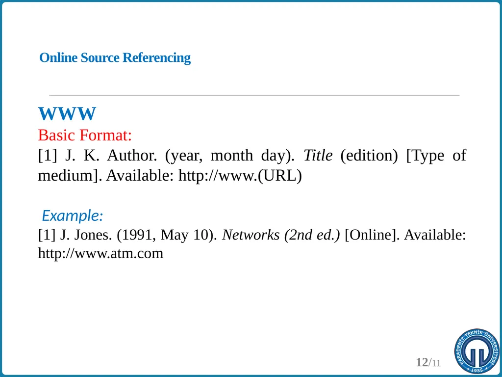 Writing Technical Reports Yrd. Doç. Dr. YUSUF - slide 12 of 19