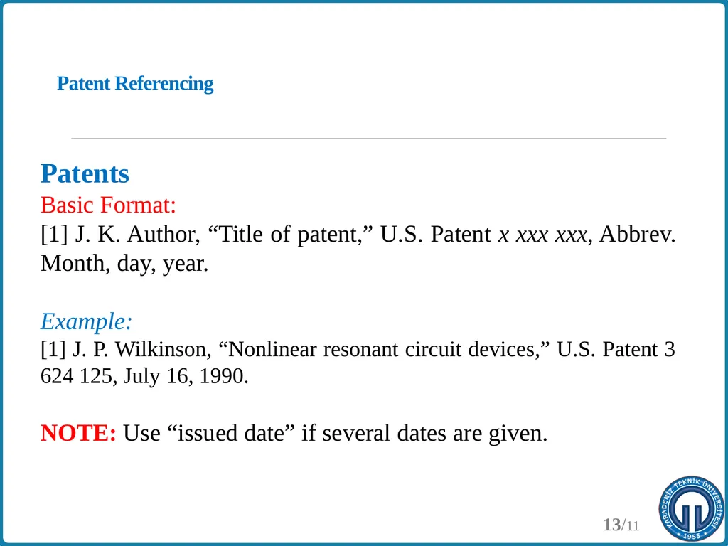 Writing Technical Reports Yrd. Doç. Dr. YUSUF - slide 13 of 19