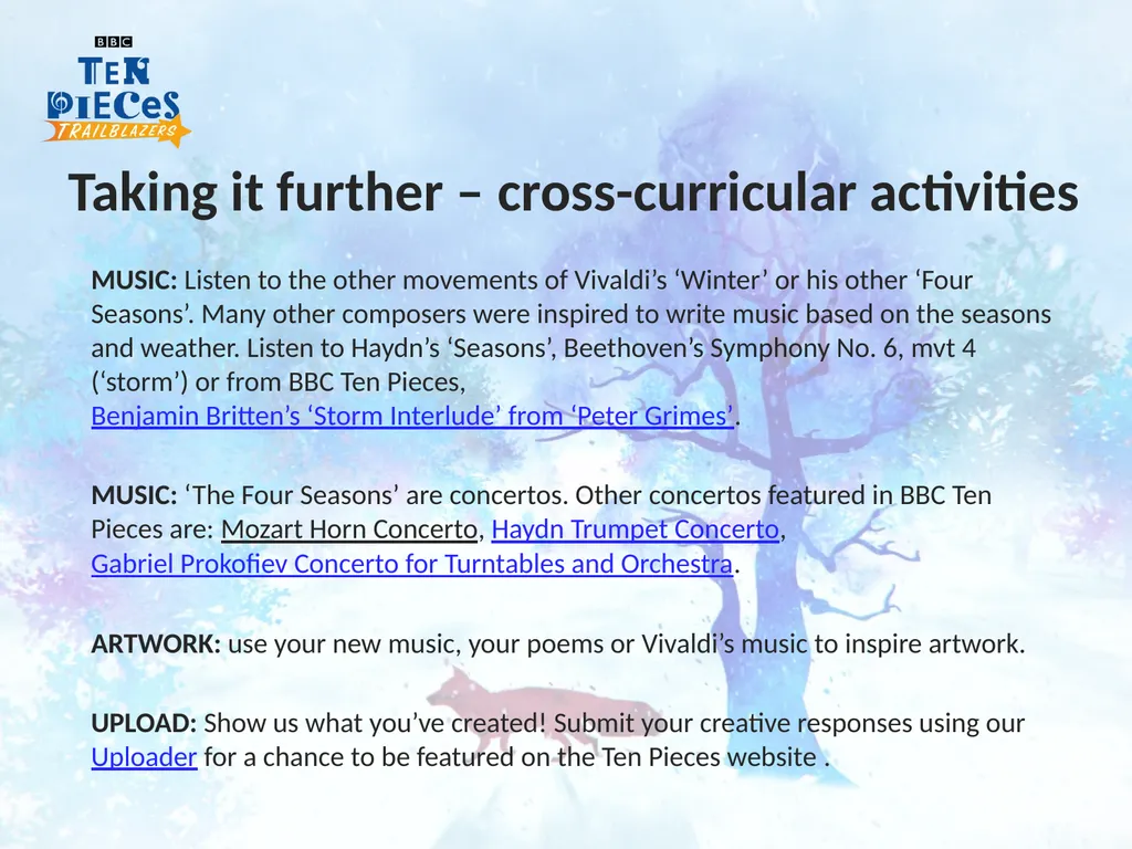 Antonio Vivaldi ‘Winter’ from ‘The Four Seasons’, - slide 28 of 28