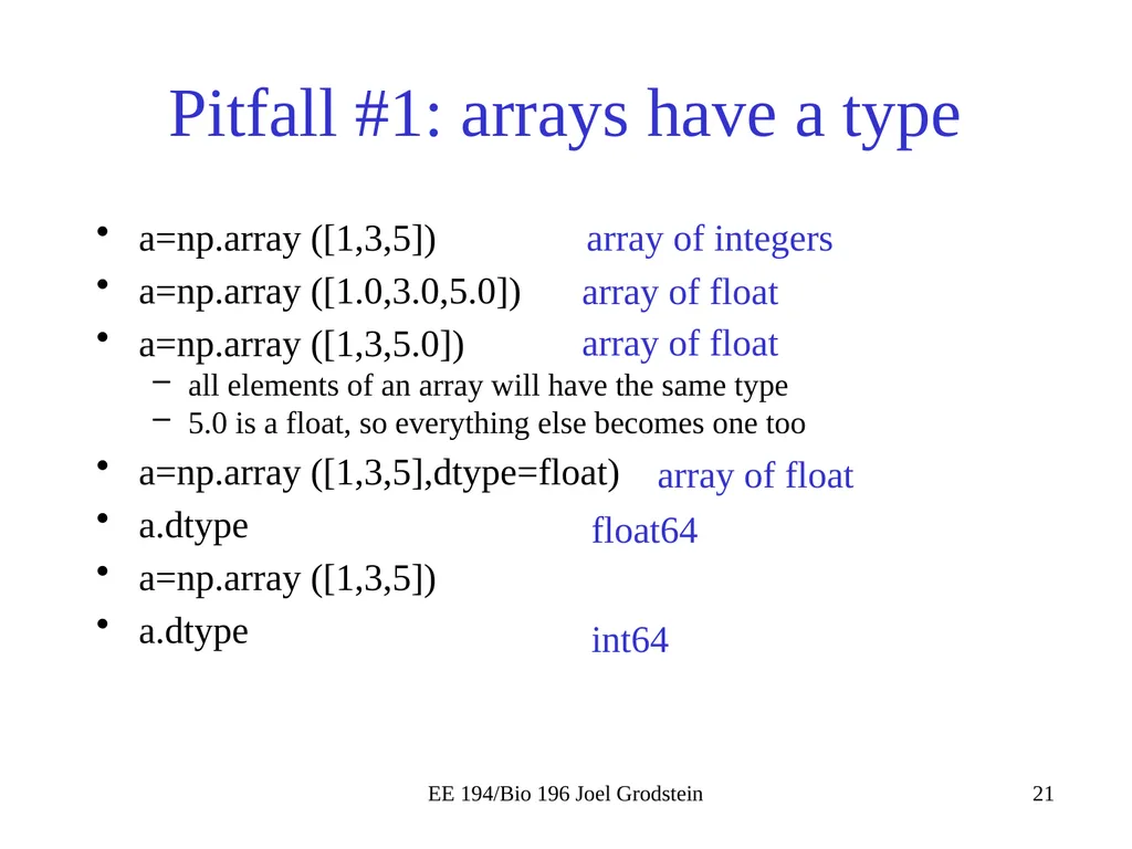 EE 194/BIO 196: Modeling,simulating and optimizing - slide 21 of 38