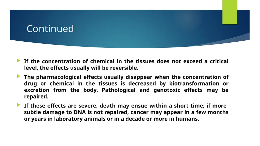 Principles of Toxicology All substances are - slide 15 of 107