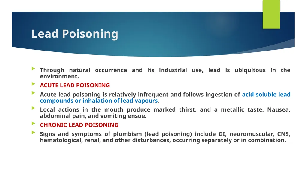 Principles of Toxicology All substances are - slide 61 of 107