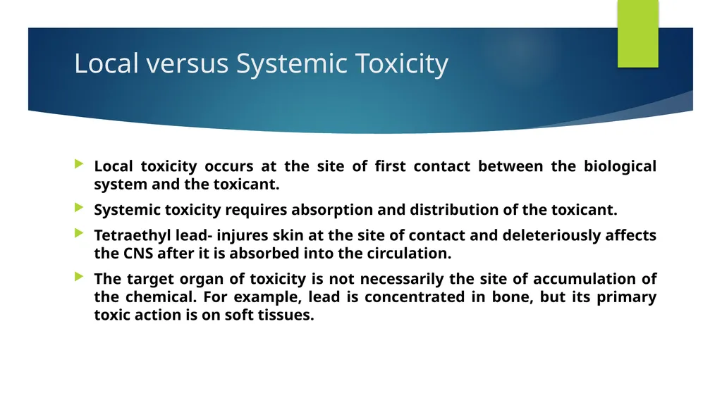 Principles of Toxicology All substances are - slide 16 of 107