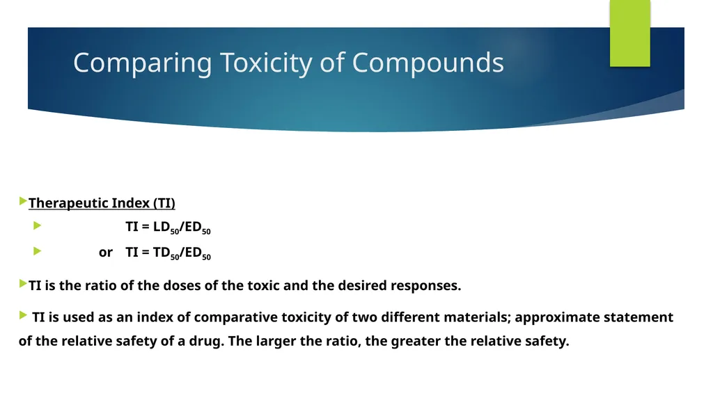 Principles of Toxicology All substances are - slide 12 of 107