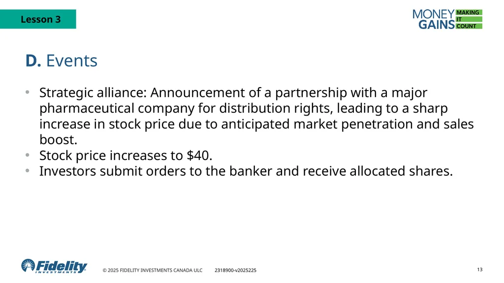 How do stock markets work? 1 Review: What is a - slide 13 of 16