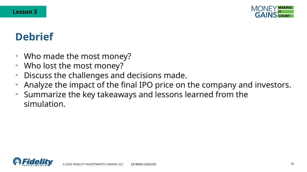 How do stock markets work? 1 Review: What is a - slide 16 of 16