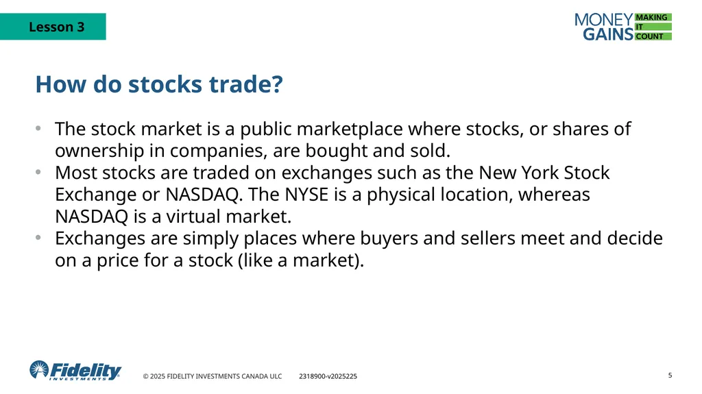 How do stock markets work? 1 Review: What is a - slide 5 of 16