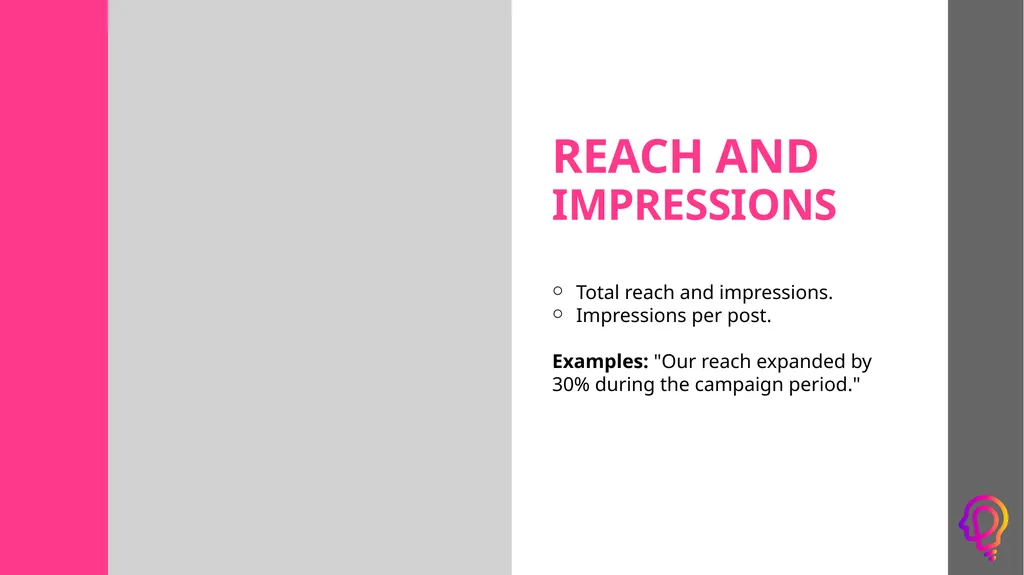 SOCIAL MEDIA CAMPAIGN RESULTS Presentation - slide 6 of 23