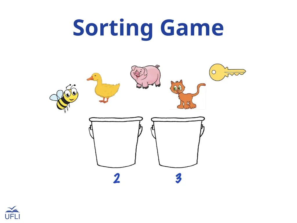 Sorting Game Sorting Game Activity: Select Phoneme - slide 1 of 5