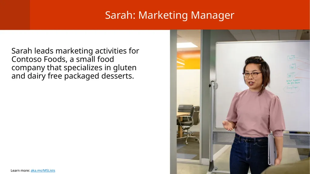 User Scenarios Microsoft Lists Track what matters - slide 6 of 13