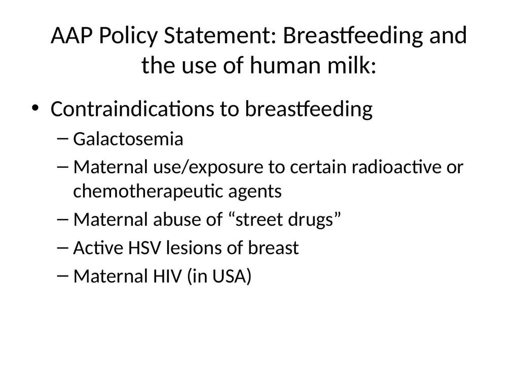 Infant Feeding: Human Milk and Formula Infant - slide 46 of 95